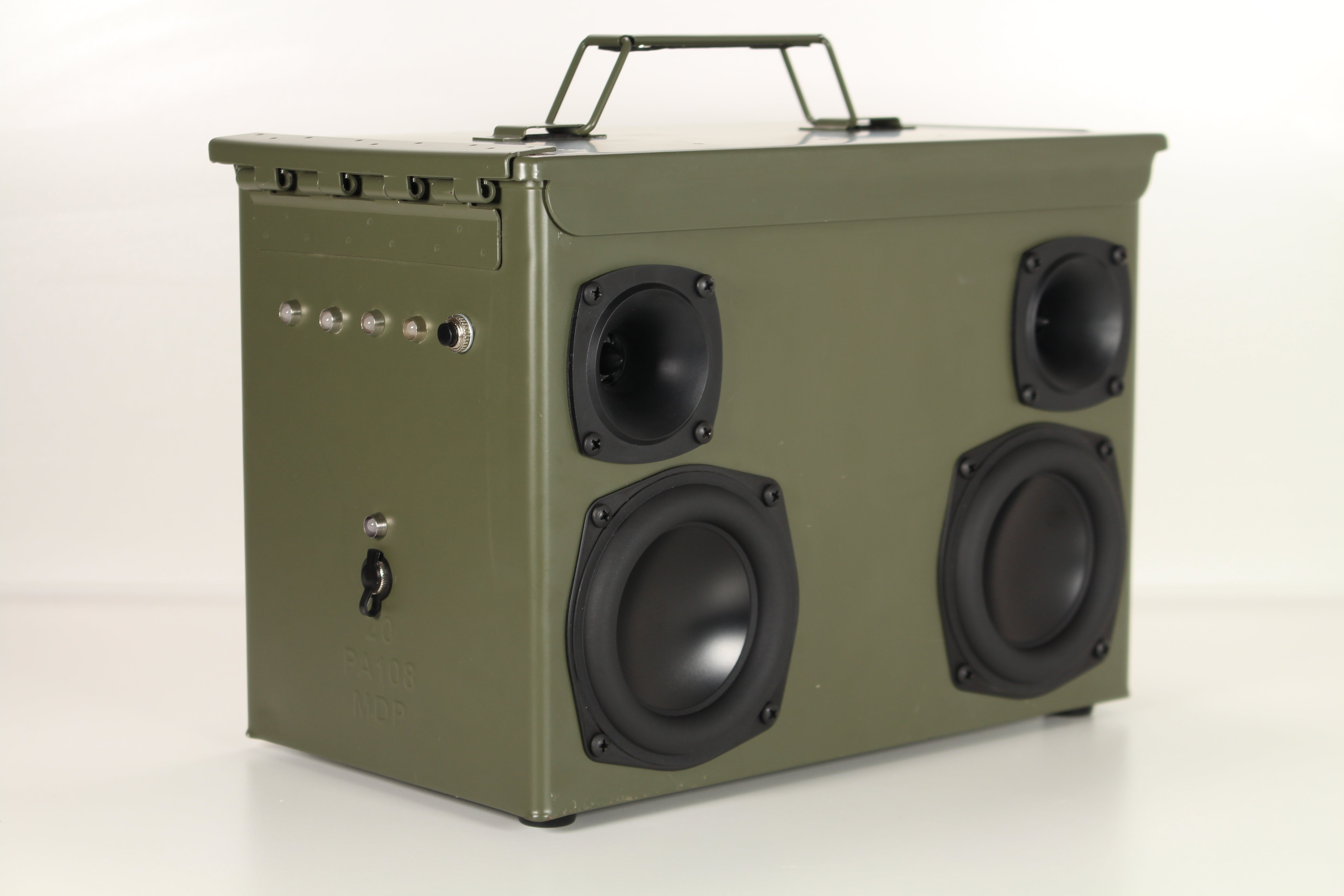 Fat 50 Ammo Can  Wireless Portable Speaker